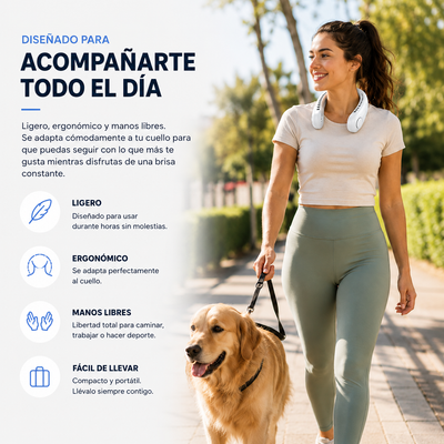 Llévate el fresco contigo, donde quiera que vaya.