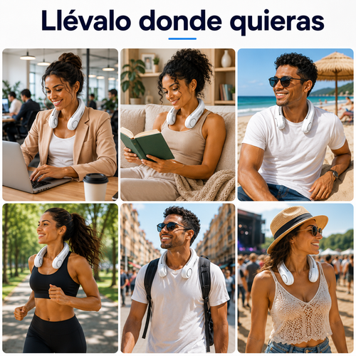 Llévate el fresco contigo, donde quiera que vaya.