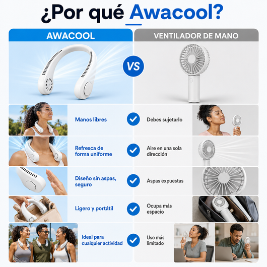 Llévate el fresco contigo, donde quiera que vaya.