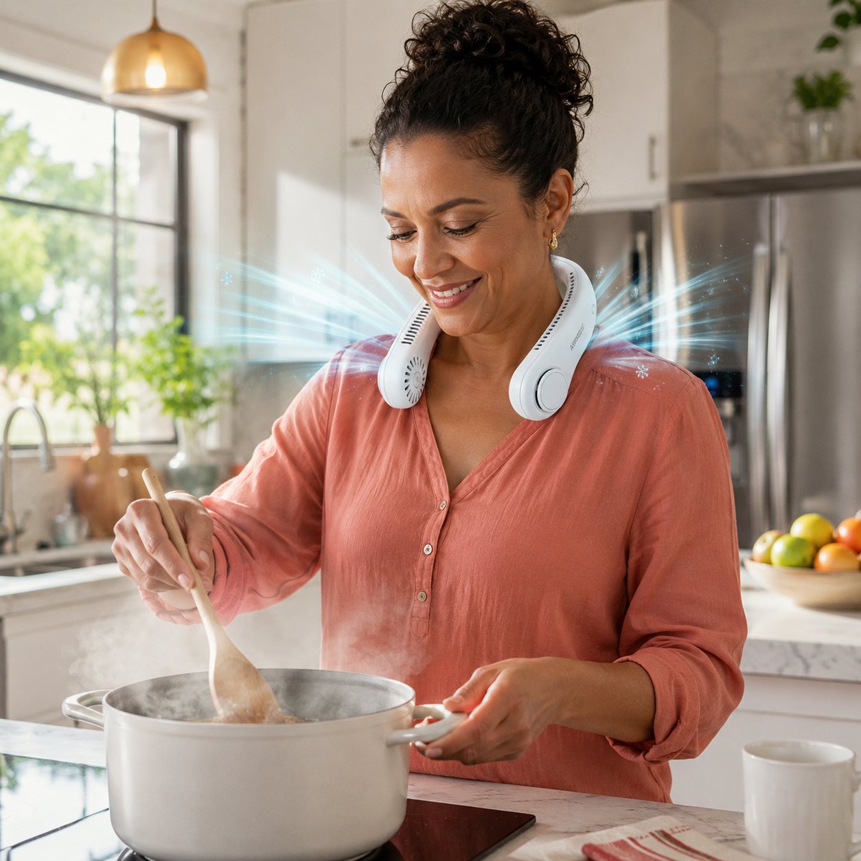 Cocina fresca, aunque la cocina esté